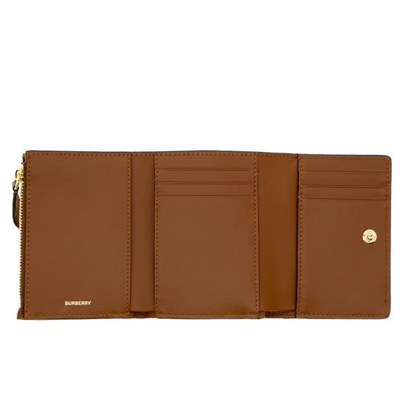 Burberry Lancaster Trifold Wallet Icon Stripe New - Picture 7 of 7